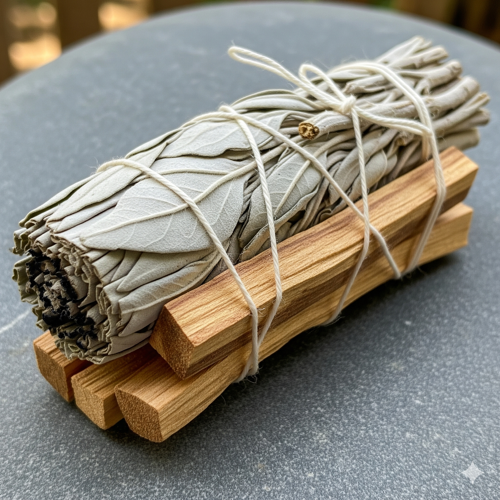 White Sage & Palo Santo Smudging Bundle
