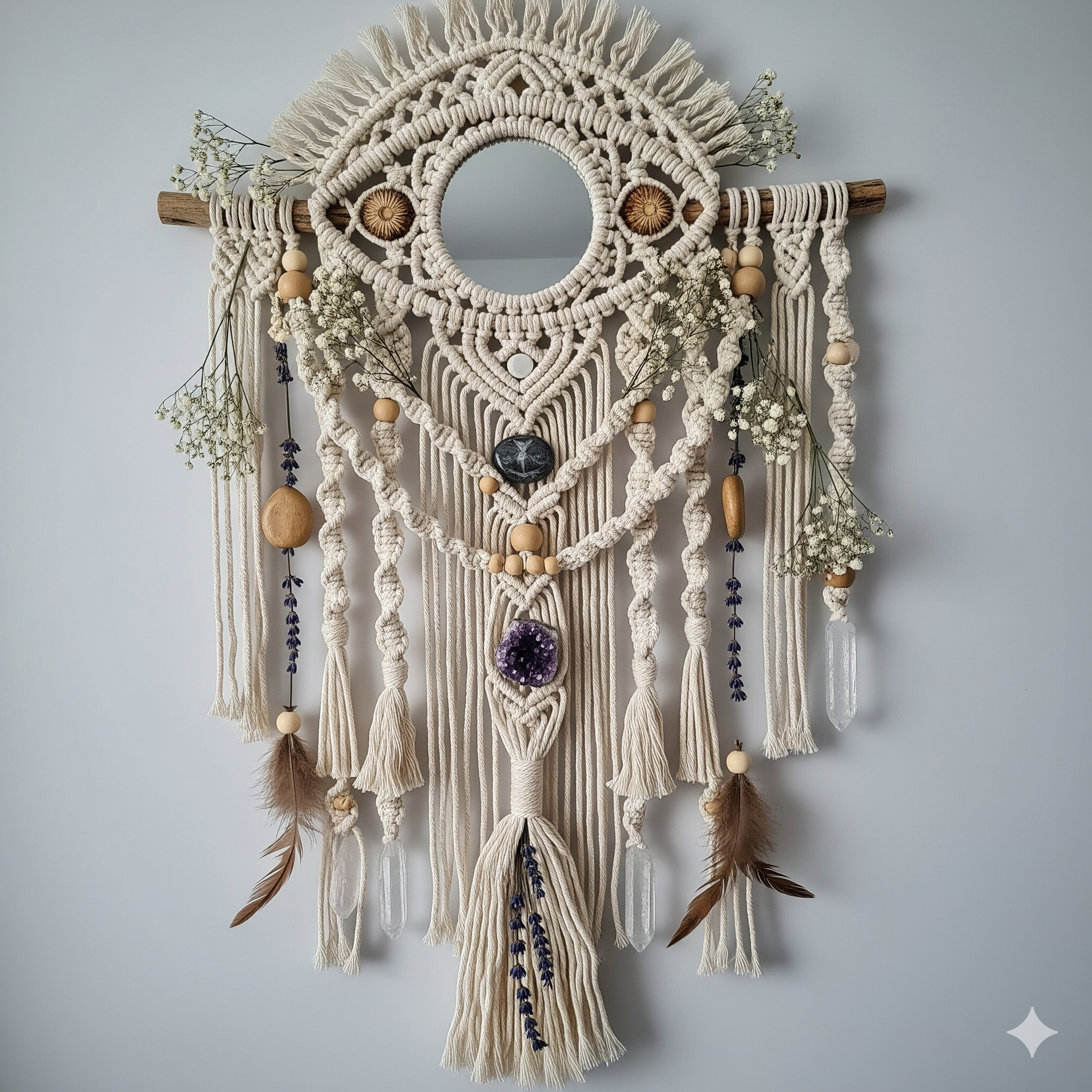 Macrame Wall Hanging – Sacred Space Decor