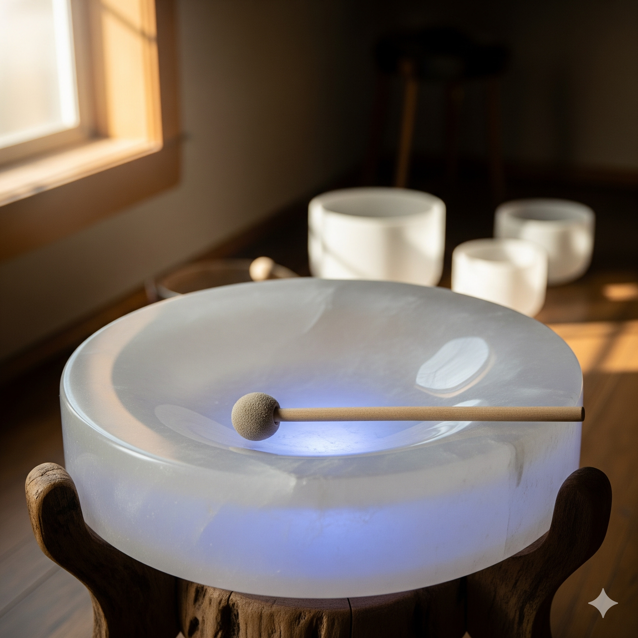 Crystal Singing Drum – Quartz Fusion (14 inch)